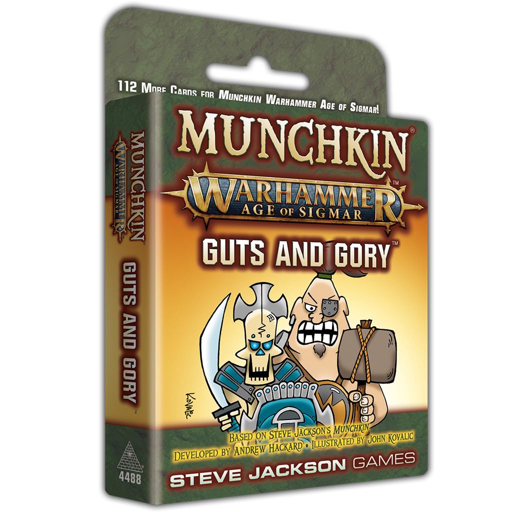 Amazon.com: Munchkin Warhammer Age of Sigmar: Guts and Glory Card